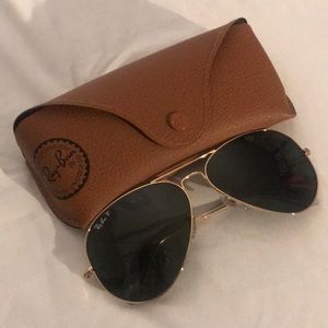 🚨Polarized Aviator Ray bans - Size 58